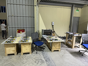 ThermoSonic control systems ready for installation